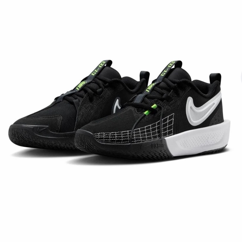 Nike G.T. Cut 3 Black Basketball Shoes, Youth Size 6